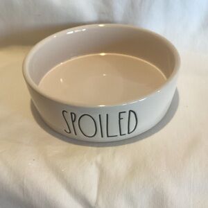 Rae Dunn SPOILED Pet Bowl